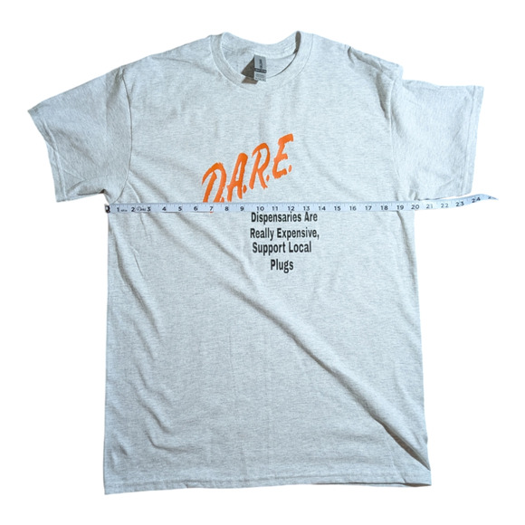 Funny Graphic Tee -Gray - Size M - NWOT - Picture 3 of 6